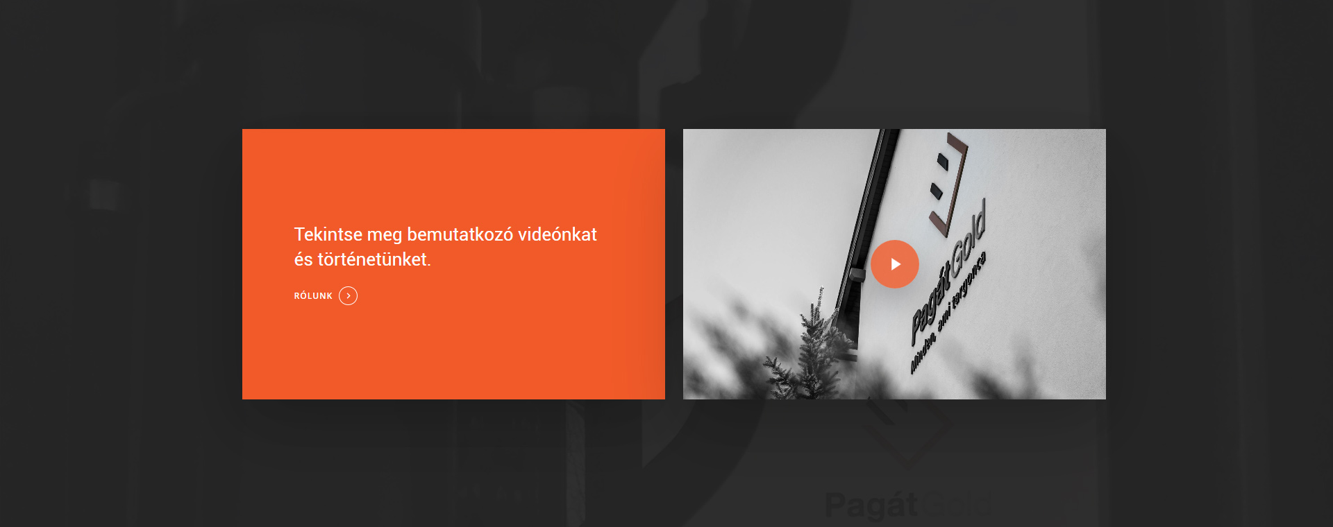 Ipari weboldal