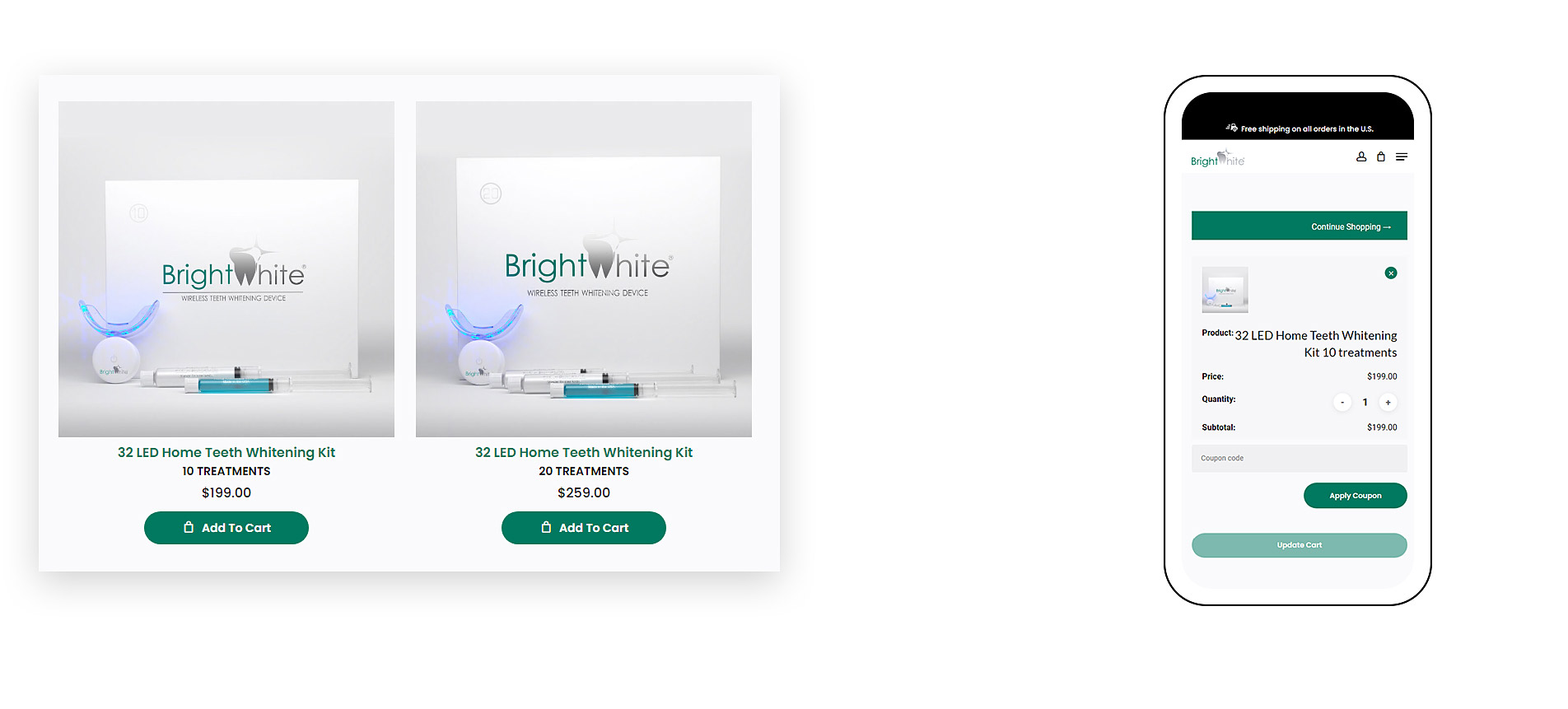 BrightWhite termékek